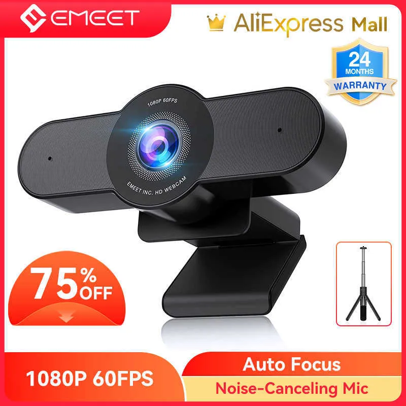Webcam 1080P 60FPS Autofocus Streaming HD Web Camera EMEET C970, webcam 1080p 60fps - Vimarsana News
