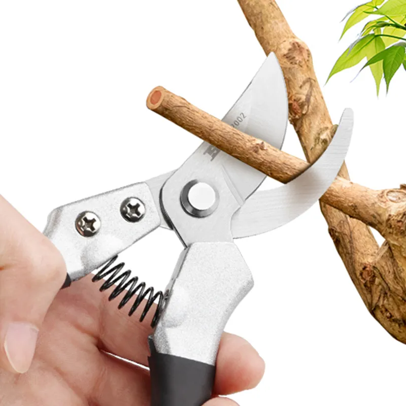 Premium Garden Pruning Shears - 8 Inch Bypass Pruners, Heavy Duty Tree ...