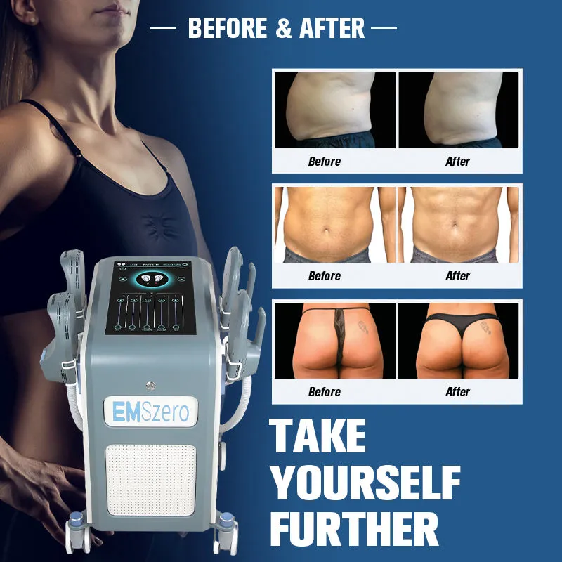 EMS Body Sculpting Machine With 4 Buster And Punch Handles EMS Body Sculpting Machine With 4 Buster And Punch Handles