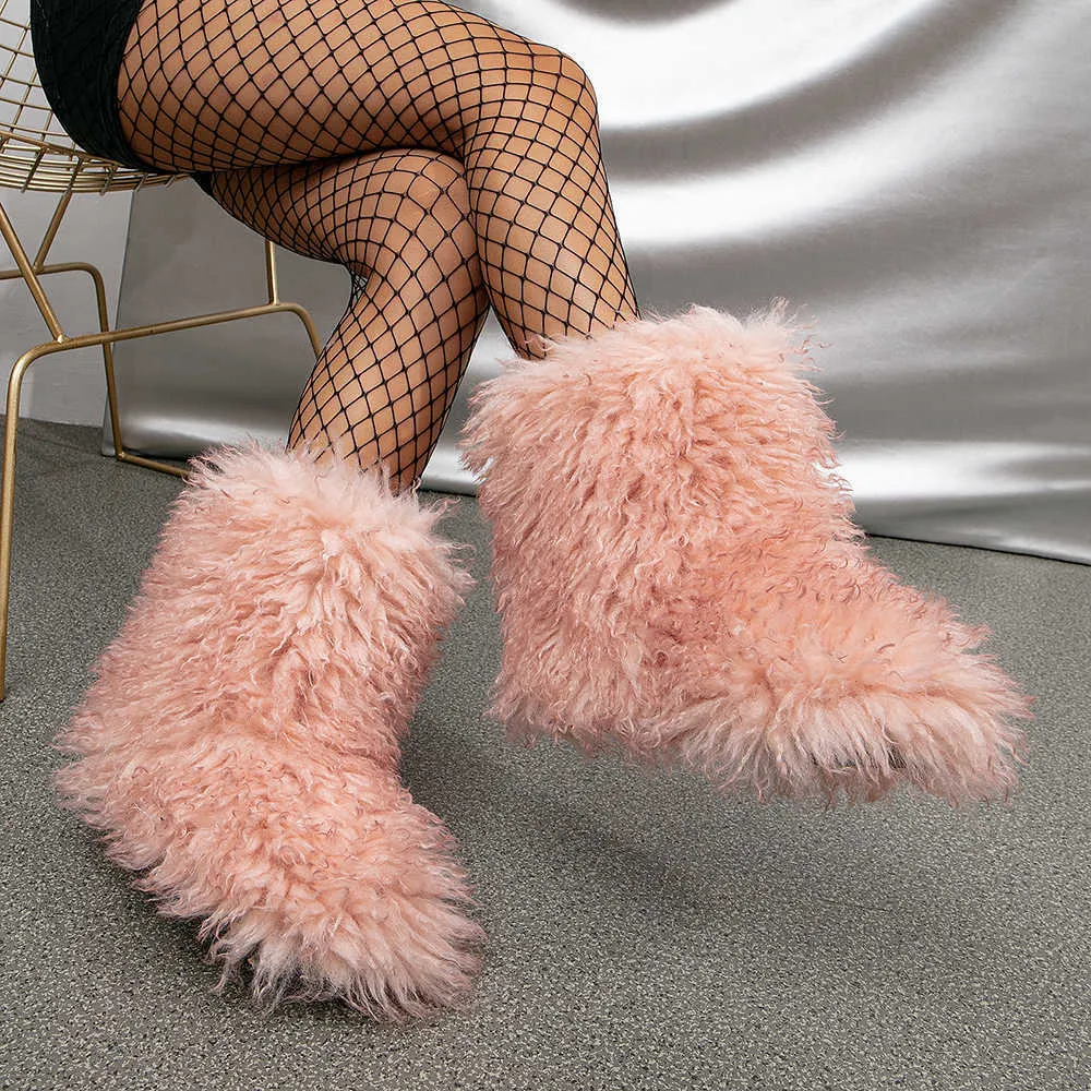 DHgate.com:Womens Faux Fur Winter Snow Boots, Non-Slip Round DHgate.com:Womens Faux Fur Winter Snow Boots, Non-Slip Round