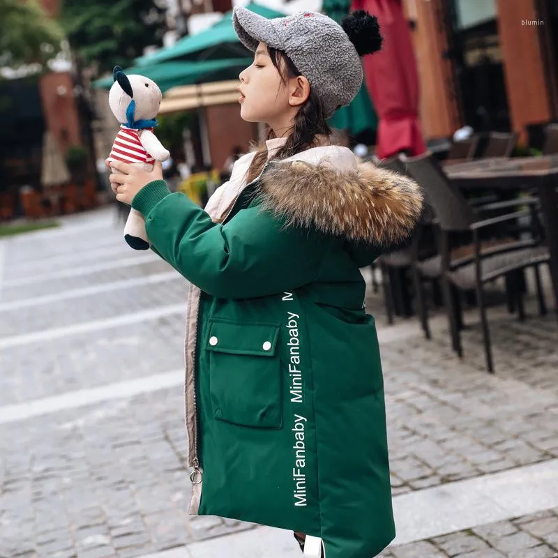 Girls shop long parka