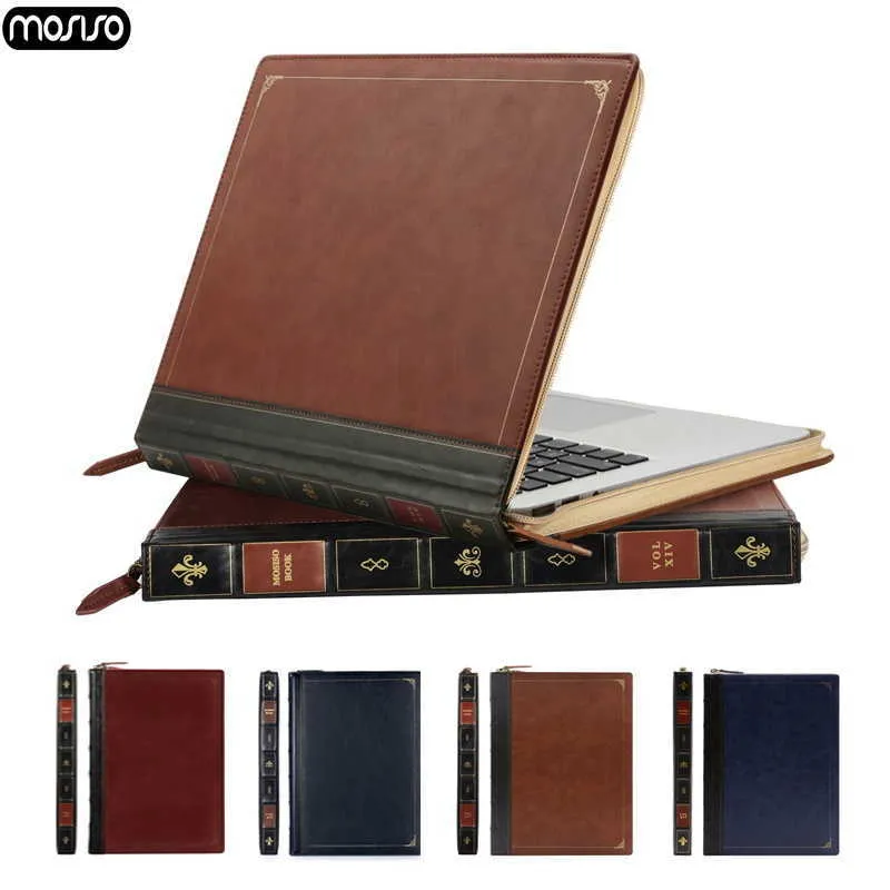 La más nueva funda de cuero PU para ordenador portátil para MacBook Air 13, funda A2337 A2179 Pro 13 A2338, funda de transporte para MacBook Pro 14 A2442 HKD230828