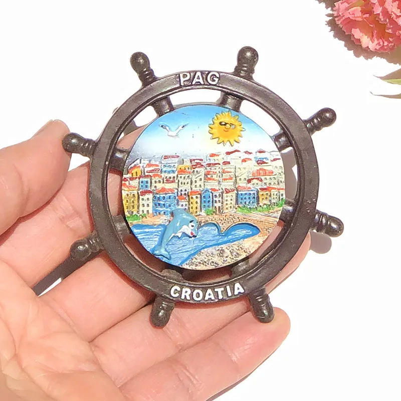 3D Split Kroatië Koelkastmagneet Magnetische Sticker Souvenir