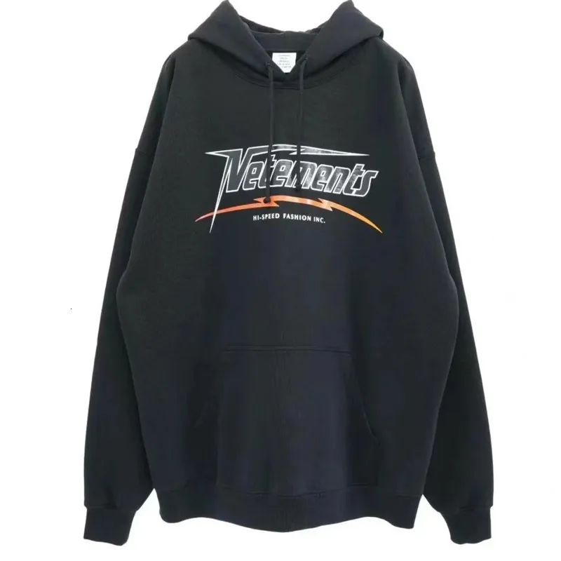 رجال Swoodies Sweatshirts Vetements كبيرة الحجم هوديي سوداء Express Men Men Women 1 Pure Cotton 230829