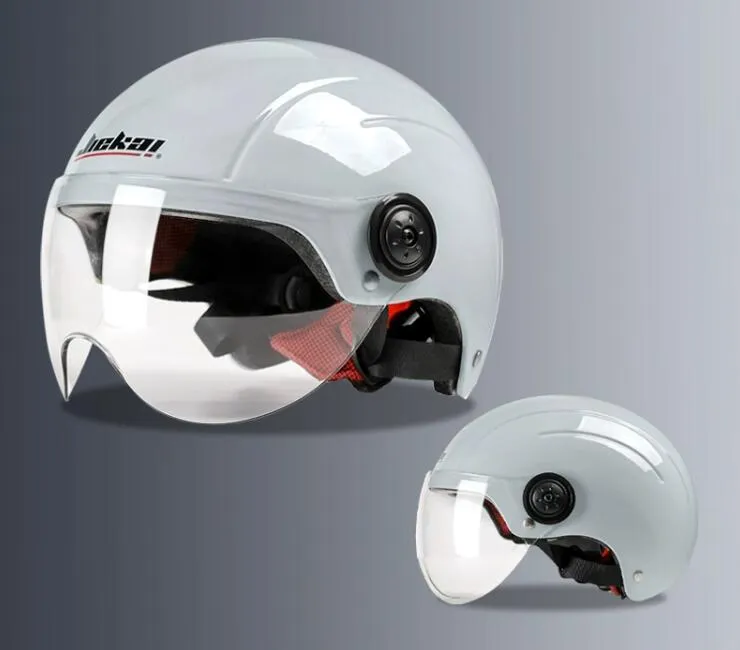 Jiekai outdoor rijhelm voor heren en dames zomer halfhelm zonnebrandcrème motorhelm vier seizoenen