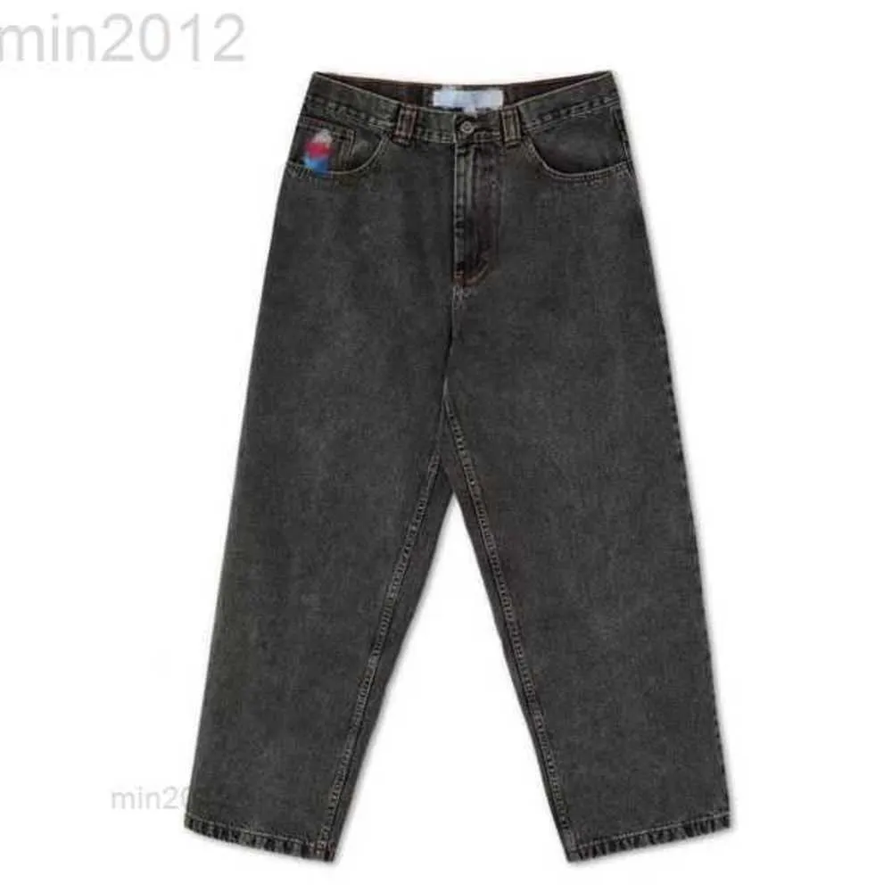Big Boy Jeans Diseñador Skater Pierna Ancha Pantalones Casuales De