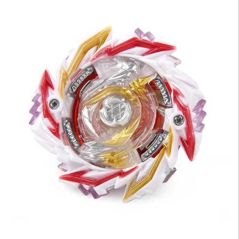 4d Beyblades Burst Beyblade 회전하는 Gaia Dragoon은 어린이를위한 발사기없이 헌터 주변에 있습니다.