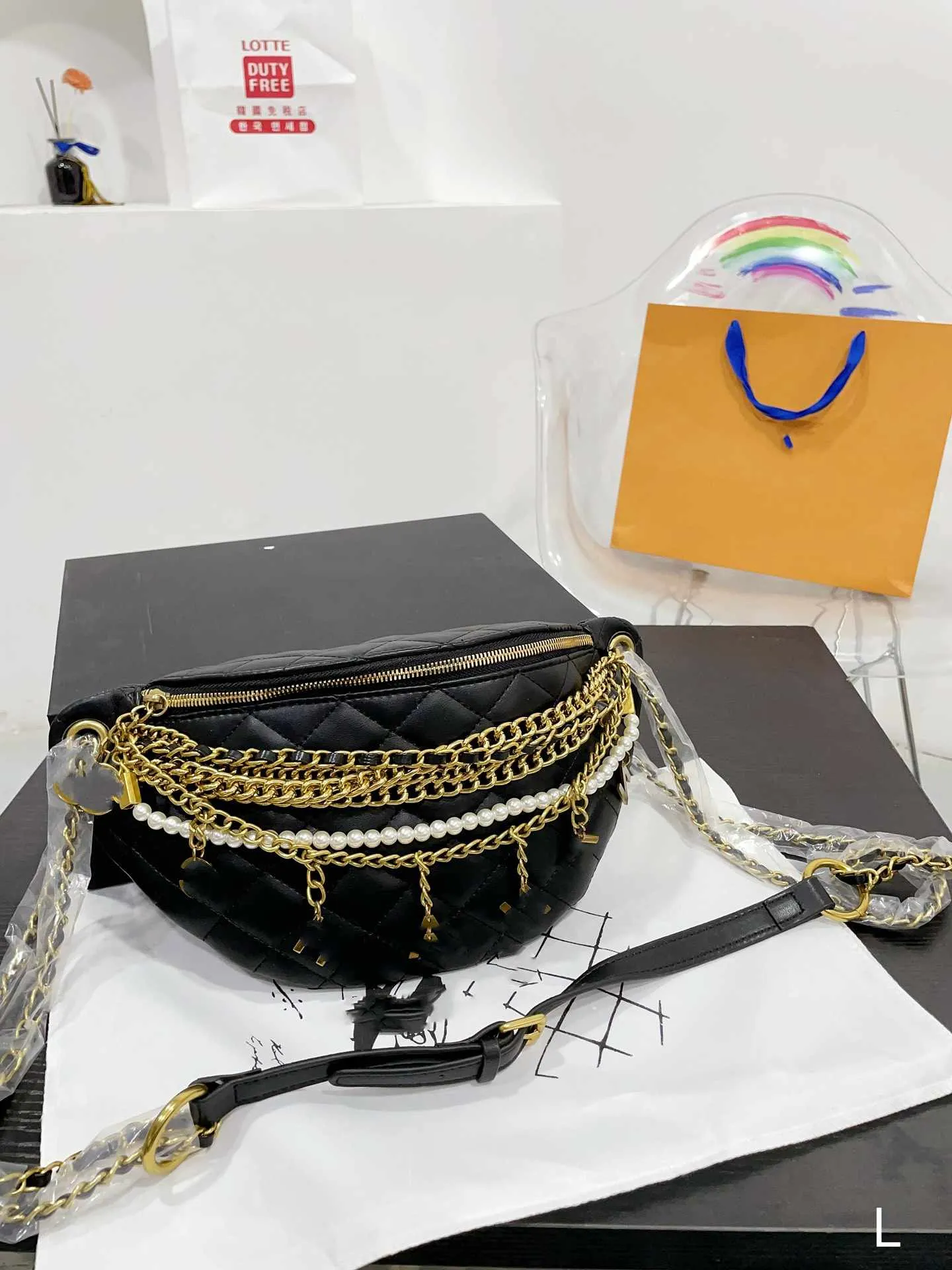 2023 Nieuwe Designer Tas Vrouwen Borsttas Blingbling Kwastje Brief Vrouwen Heuptassen Luxe Crossbody Tassen Schoudertas