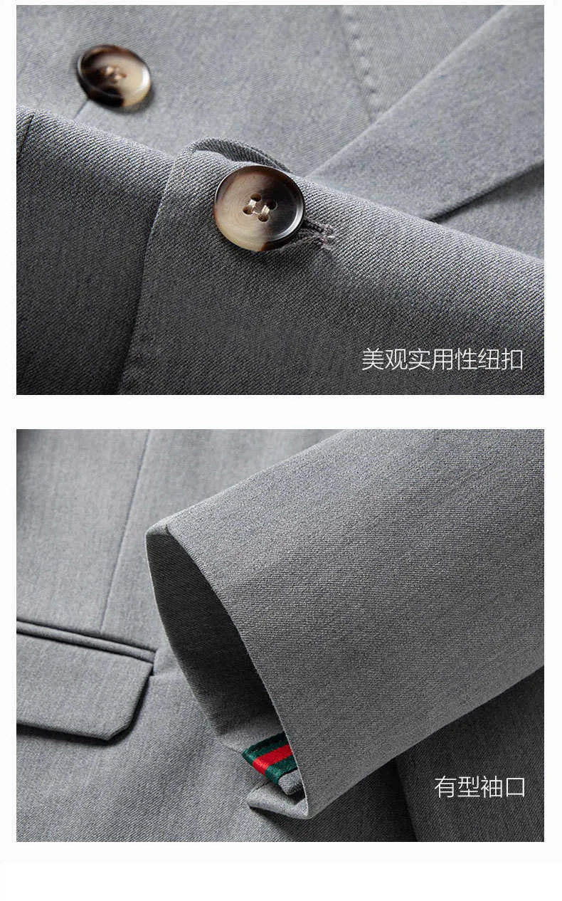 Mens Double Breasted Business Suit Set 2023 Fashion Boutique