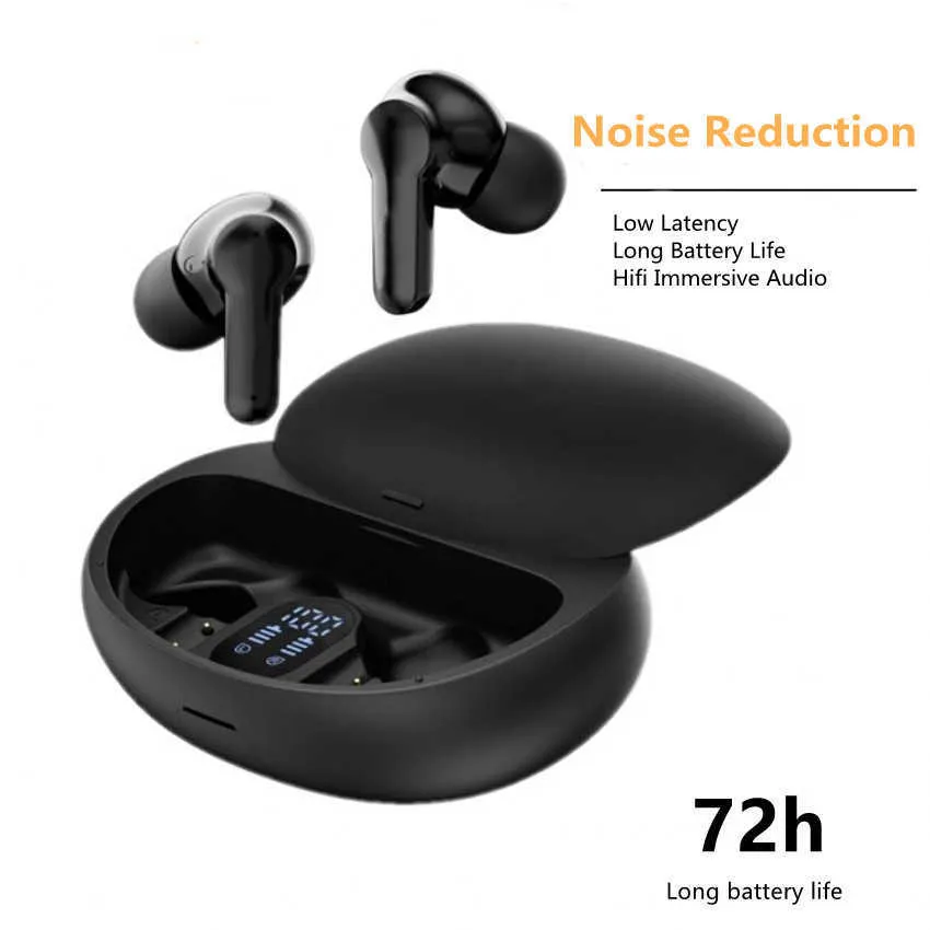 TWS Wireless Bluetooth5.3 ANC ANCUCTING HD Call Call Sarbuds Touch Control Niskie opóźnienie Granie Długie rezerwowe aplikacja HiFi HKD230828 HKD230828