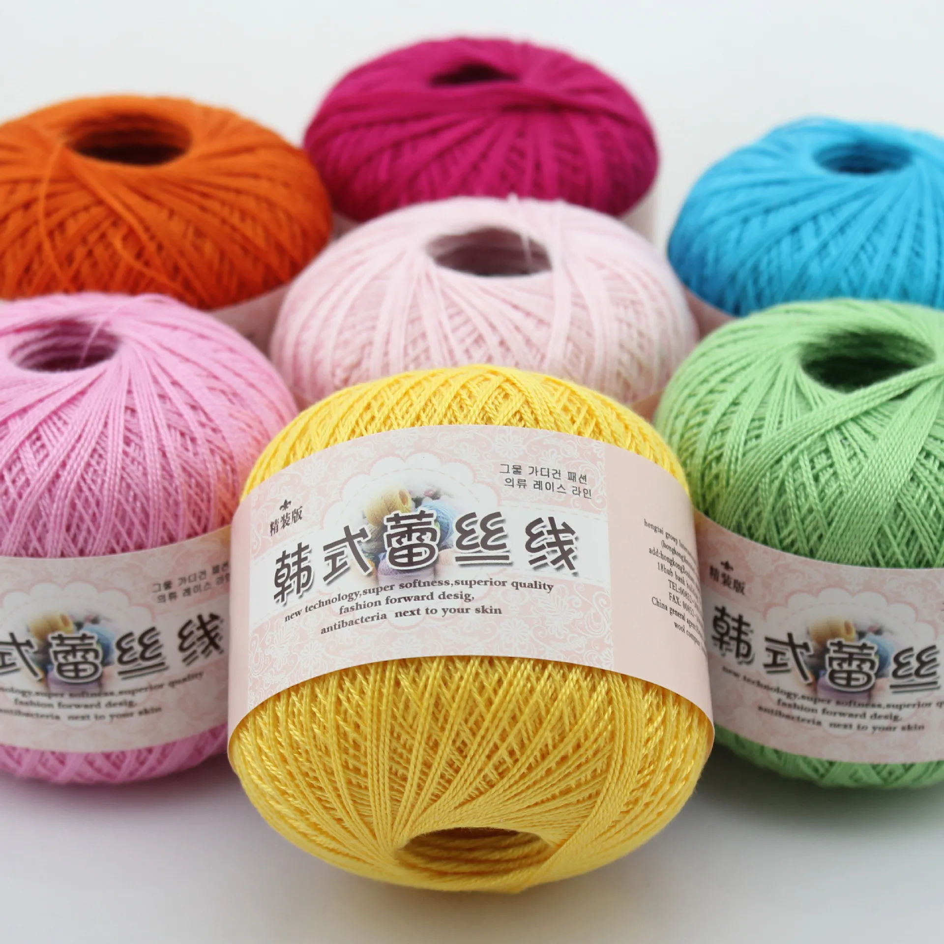 Lace Cotton Yarn Crochet Cotton Yarn Crochet for Knitting - China