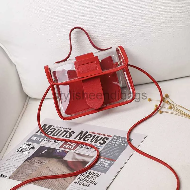 Berömd designerväska lyxväska crossbody väska klara väska axelväska fyrkantig väska handväska mini telefonpåse klaffväska magnetisk spänne färg kontrast väska stylisheendibags02