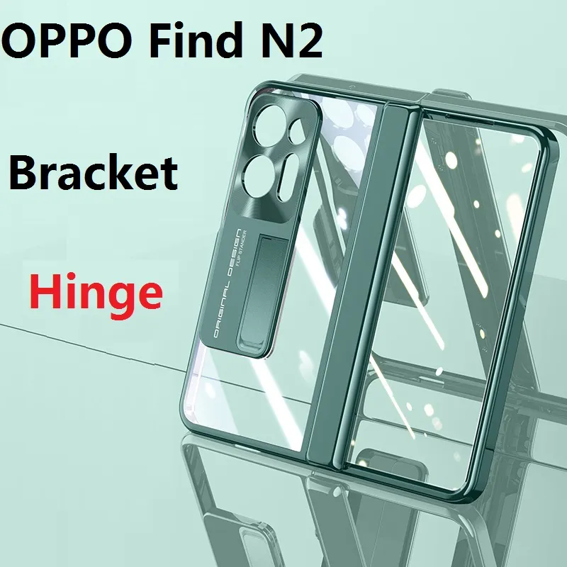 Clear Bracket For Oppo Find N2 Case Transparent Hinge Protection Film Privacy Screen Cover