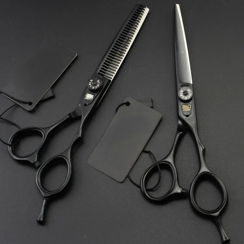 Scissors Shears 6 Professional Hair Salon KASH Set Cutting Barber Haircut Thinning Shear Hairdressing Tools 230828