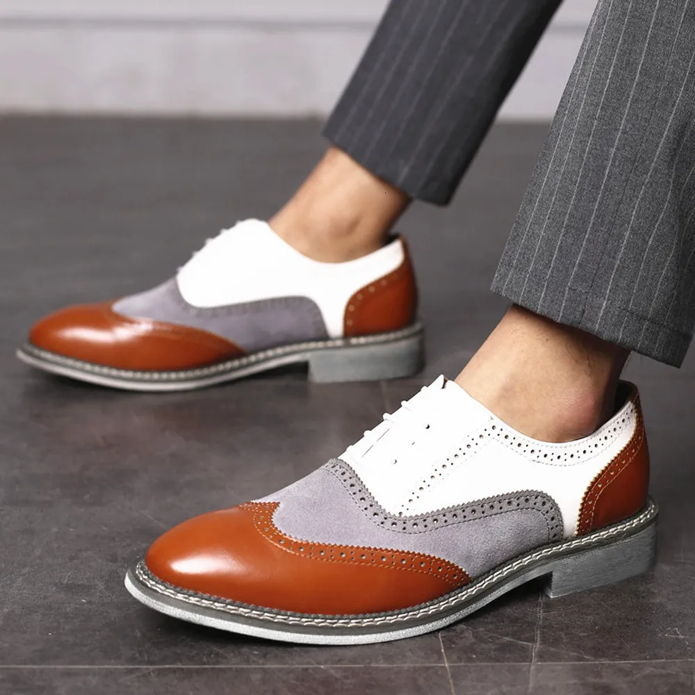 Отсуть обувь деловая повседневная кожа для мужчин модные мужские официальные офисные атаку