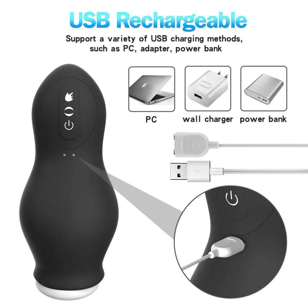 Automatisch saugender Masturbator Cup Hine Blowjob Pocket Pussy Male Masturbation Tools für Männer 18+ Sex_voghion.com