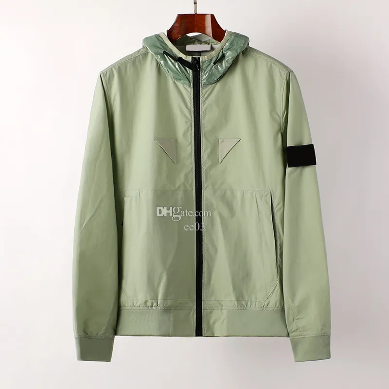 جودة عالية العلامة التجارية سترة الرجال 23FW Topstoney Konng Gonng zipper zipper nylon سترة صغيرة الحامل