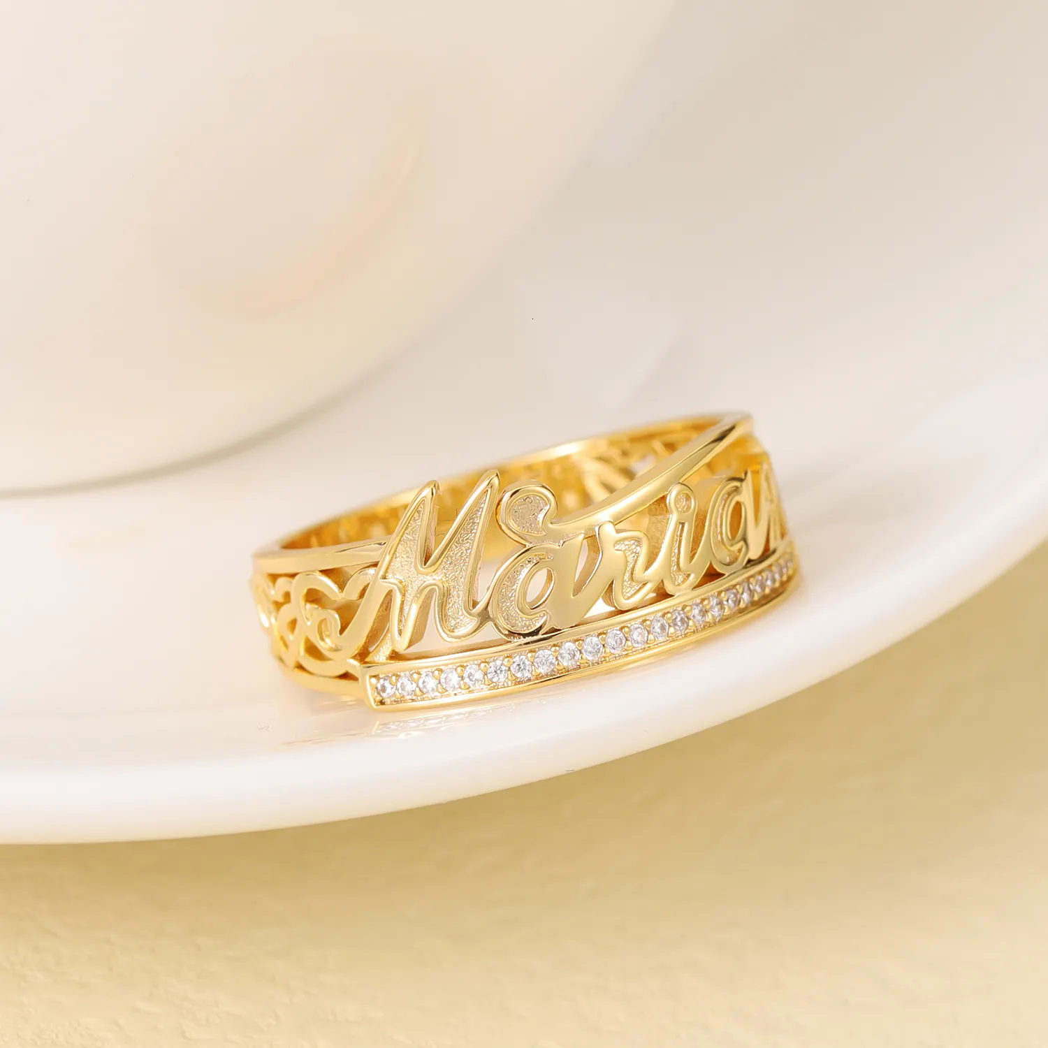 Name ring RS with enamil | Couple ring design, Letter ring, Gents ring