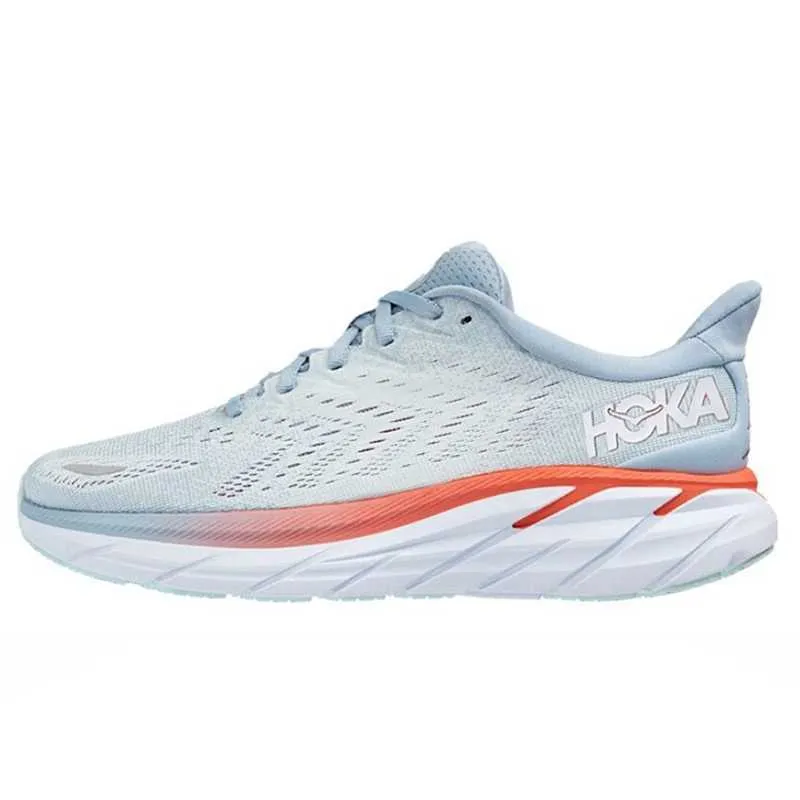 Chaussures de course Hoka One Clifton 8 Chaussures de sport Bondi 8 Carbon X 2 Baskets Absorbant les chocs Route Mode Hommes Femmes Top Designer Femmes Hommes Taille 2023