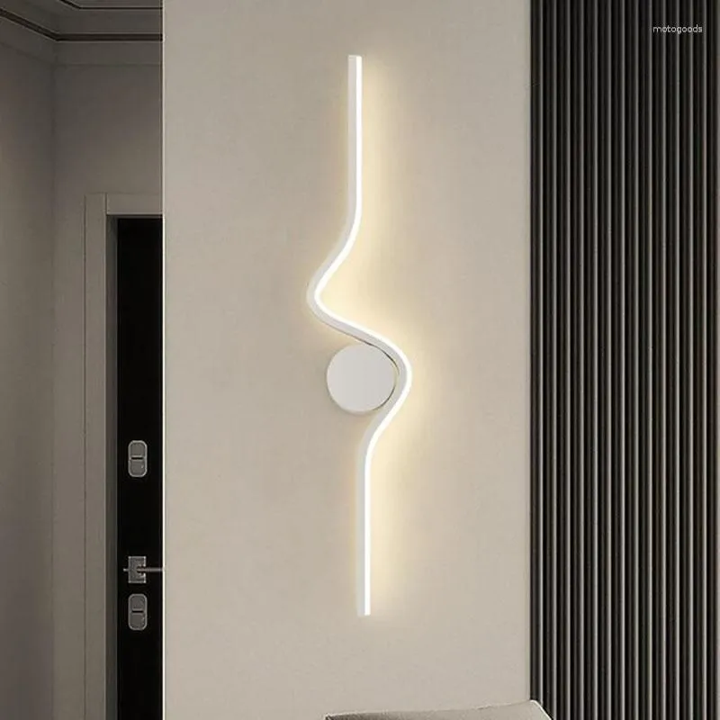 Applique Tube Linéaire LED TV Fond Lumière Salon Chevet Foyer Couloir Applique Décor Intérieur Éclairage