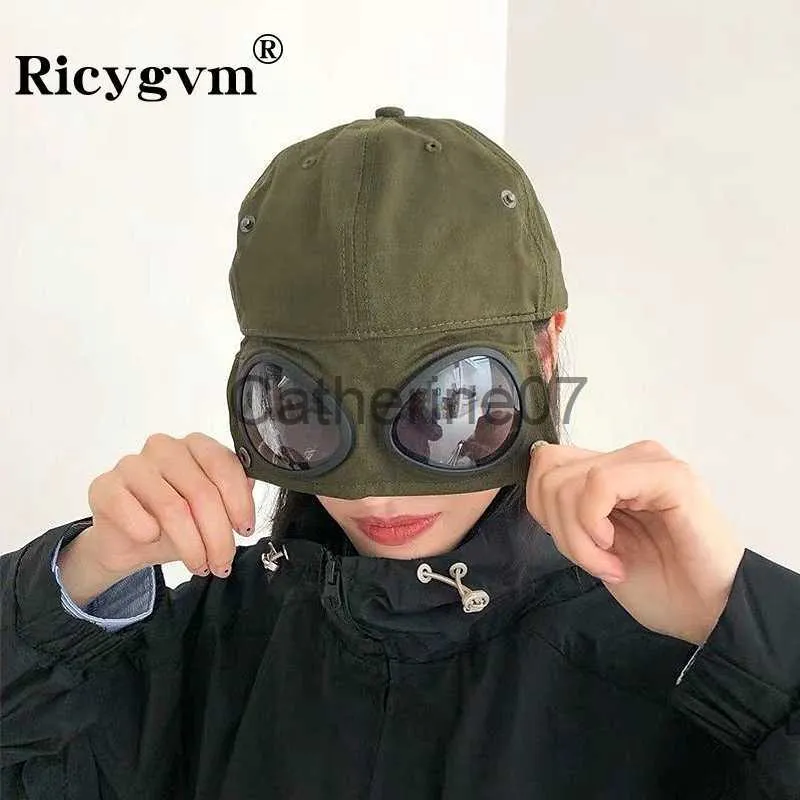 Gierig Rand Hoeden Hip Hop Hoed Met Zonnebril Voor Mannen Vrouwen Mode Bril Motorkap Zomer Outdoor Zonnekleppen Mode punk Baseball Cap J230829