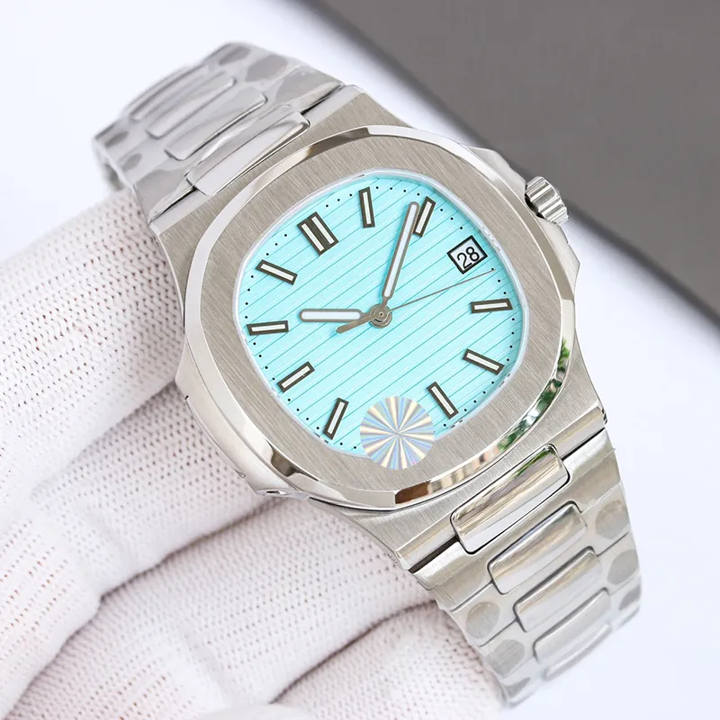 Mens Watch Designer Watches Automatic Mechanical Sapphire Wristwatch 40mm rostfritt stål Vattentät armband Business Armband Montre de Luxe