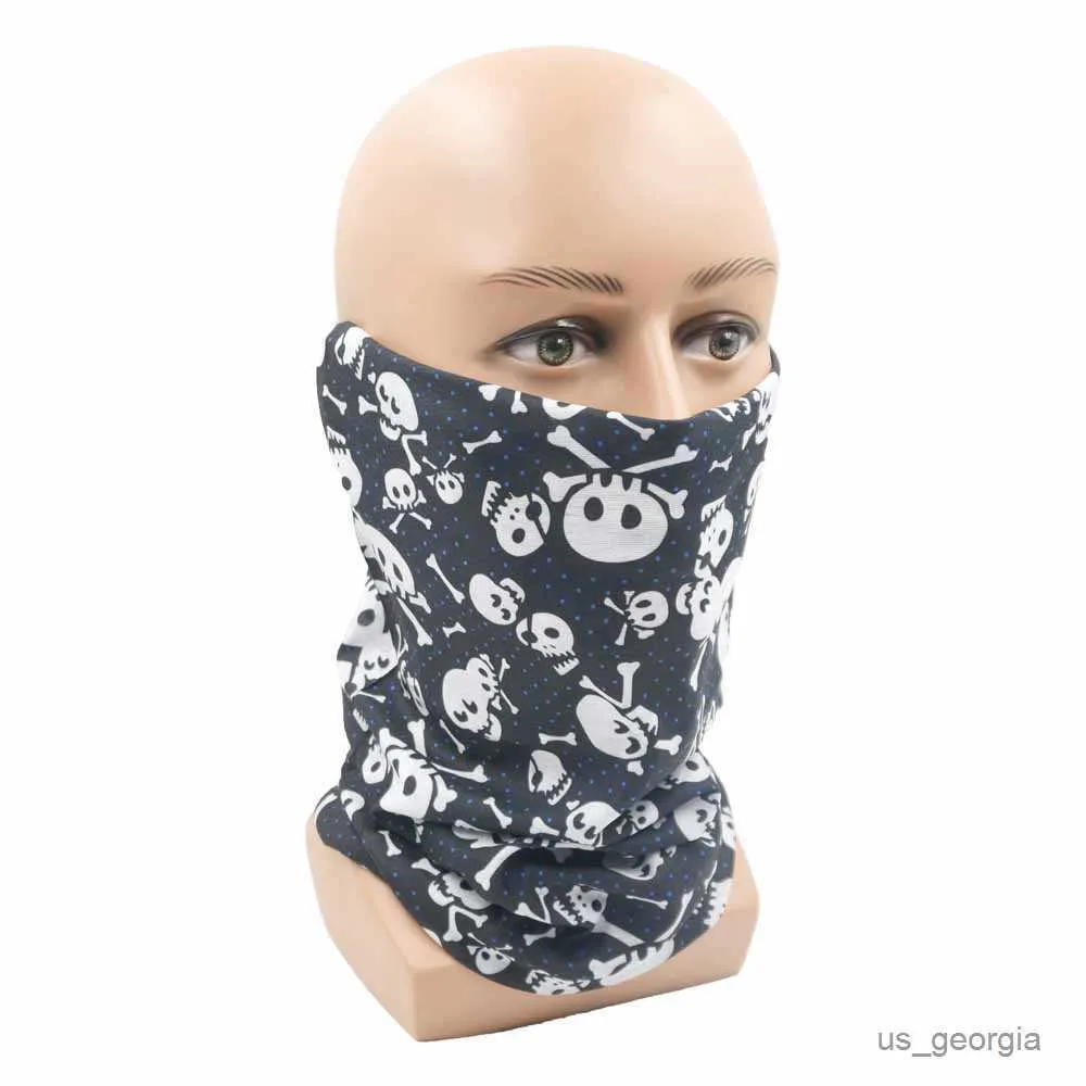 Quick Dry Black Skull Face Mask And Neck Gaiter For Cycling, Hiking, And  Fishing Fashionable Art Print Scarf For Men And Women Perfect Birthday Gift  R230828 From Us_georgia, $8.34