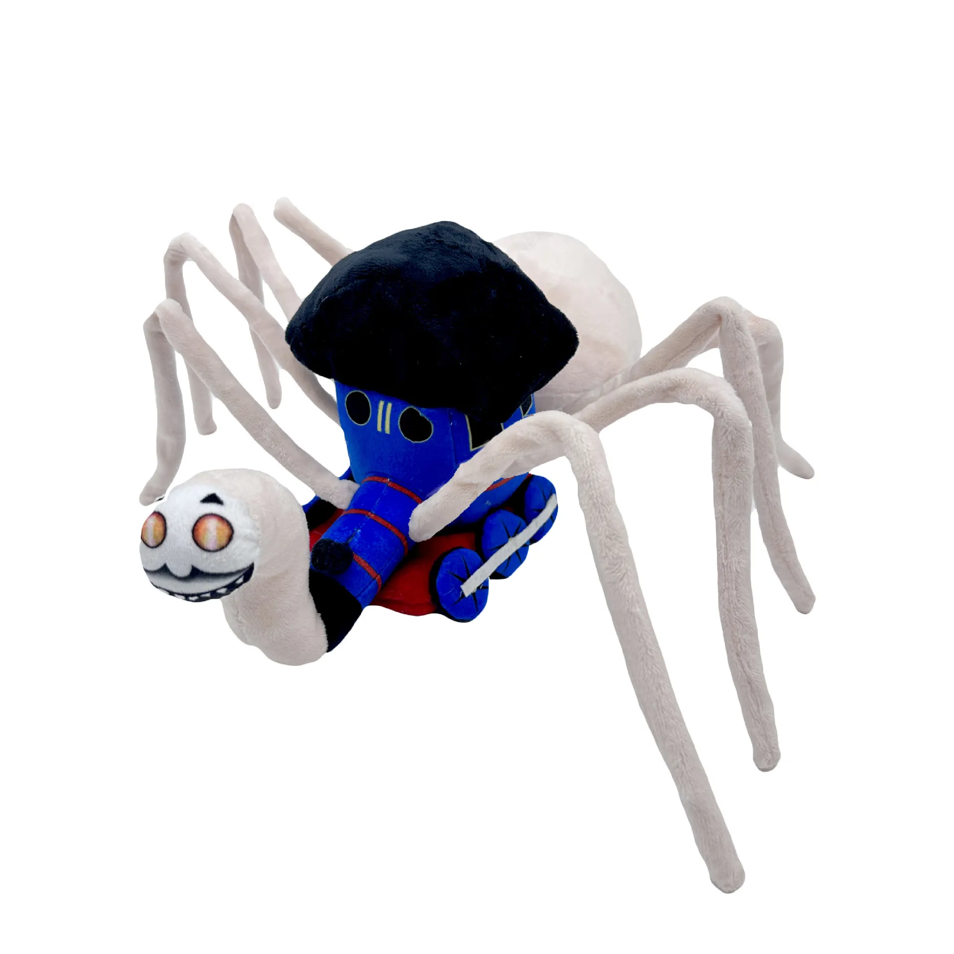 YORTOOB Trein Spider Thomas Pluche Spider Speelgoed Halloween Cadeau Grappig Creatief Speelgoed