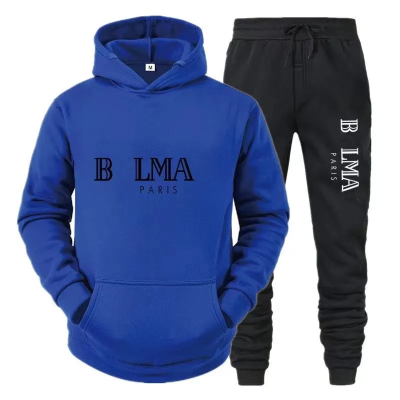 Hip Hop Boodie Winter New Designer Tracksuit Men luksusowe garnitury potu męskie spodnie sportowe spodnie bluza sportowa