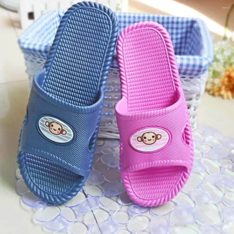 Pantofole unisex da interno per uomo coreano bagno estivo PVC scarpe da casa uomo sandali coppia 22 cm 23 infradito taglia 7 8