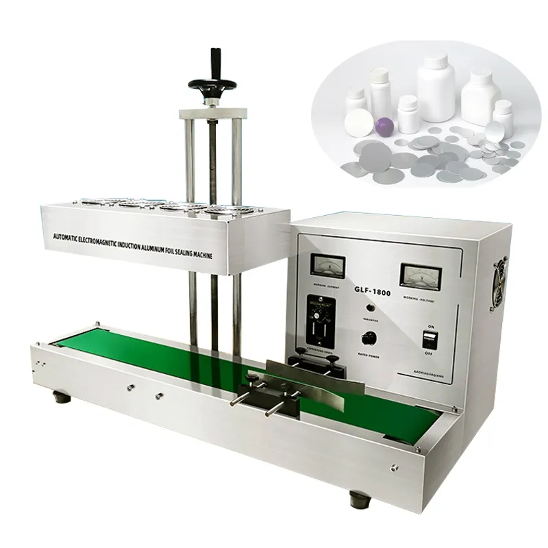 Desktop Electromagnetic Induction Aluminum Foil Sealing Machine For Glass Bottle Plastic Bottle Aluminum Foil Gasket Sealer