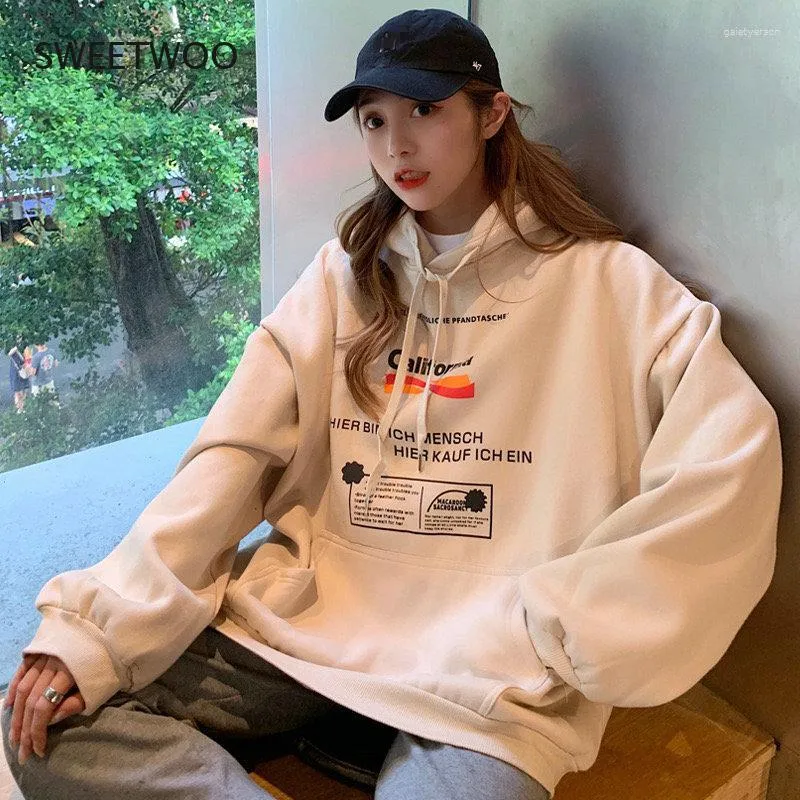 Fleece Graphic Ladies Sweatshirts Without Hood For Women Casual Loose Fit 90s Fashion Autumn Polerones Mujer 2023 From Gaietyerson 22.94 DHgate.Com