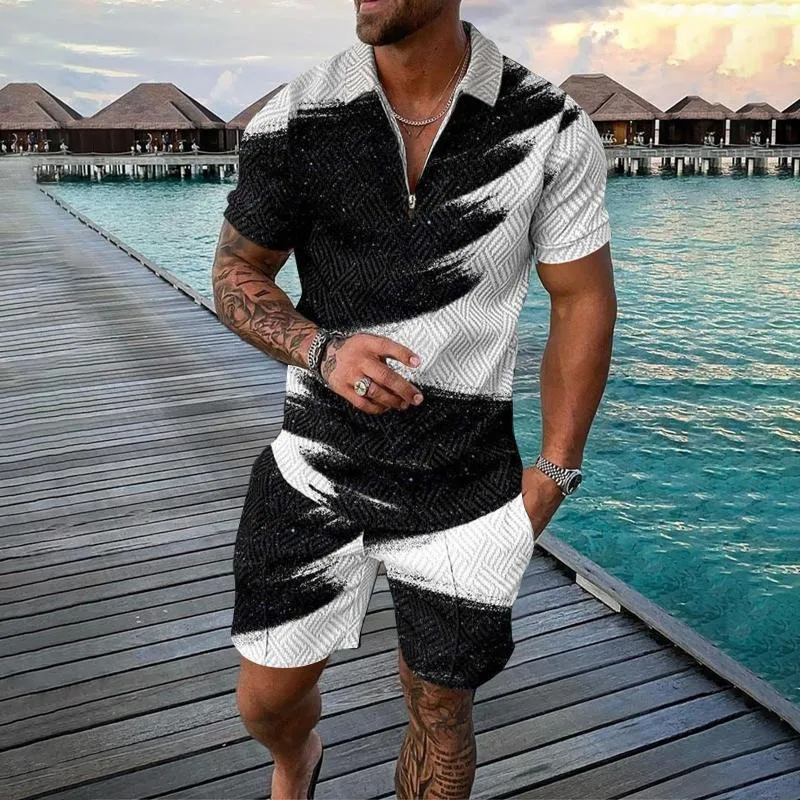 Aloha Mens Short Sleeve Tracksuit Tropical Hawaiian Body Sports Polo  Graphic Shorts Men For Exercise And Prom Slim Fit Tees For Beach And  Workouts From Bright689, $25.88