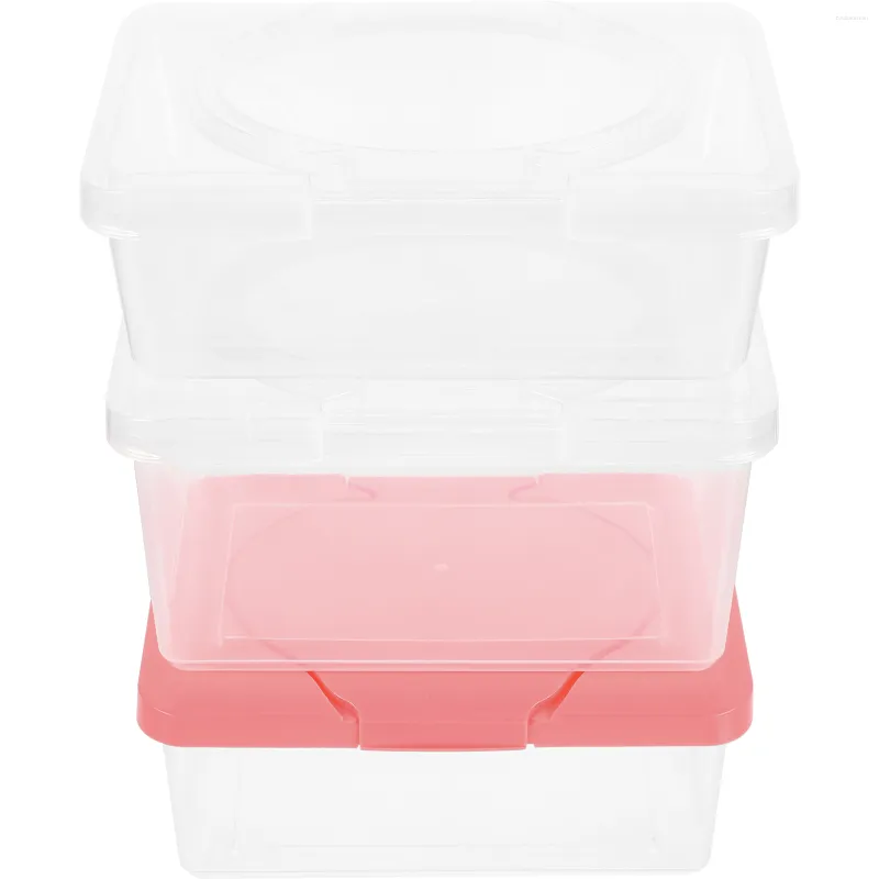Opslag Flessen 3 Stuks Reisdoekjes Houder Case Voor Luiertas Container Draagbare Dispenser Badkamer Plastic Baby