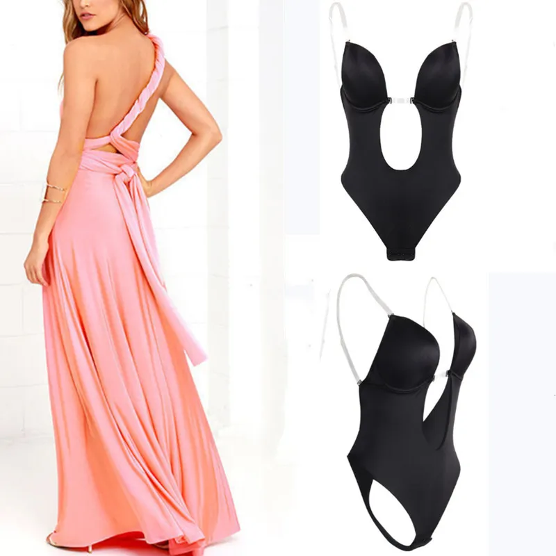 Sexy Deep V Thong Tummy Shaper Bodyshaper Bra For Women Convertible Thong  Shapewear With Backless Design And Invisible Push Up Effect Slimming  Bodying Underwear 230828 From Hui0007, $8.66