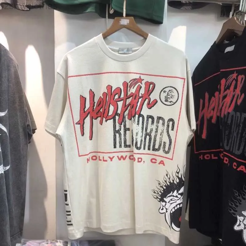 Męskie koszulki dobrej jakości vintage komiks druk literowy T-shirt mężczyzn letni styl 2023ss Owwony kobiet T-koszulka streetweaar tee męskie ubranie