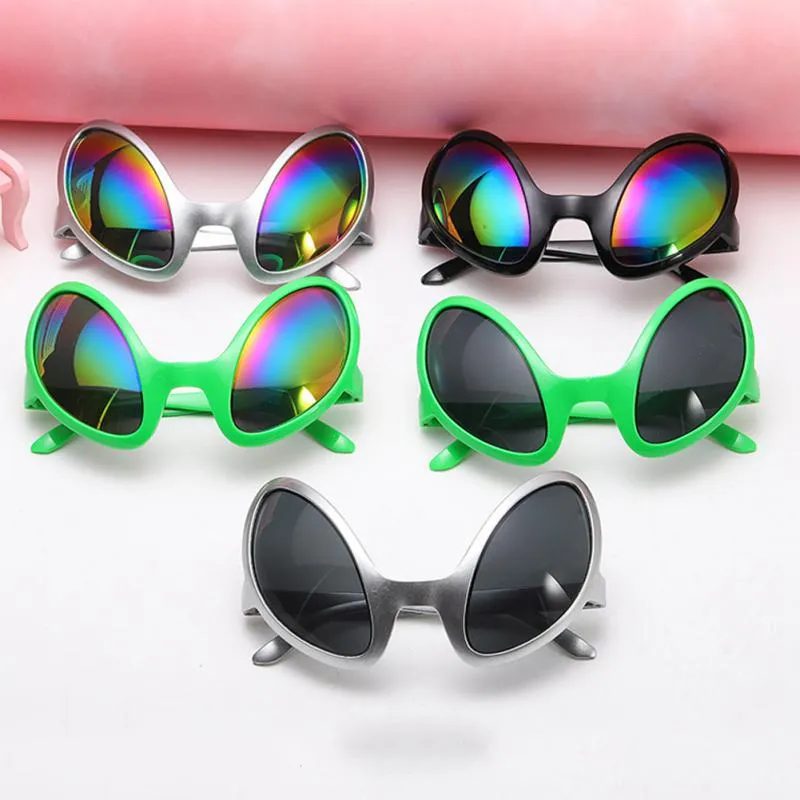 Kreatywne przyjęcie okularów Rainbow Soczewki Słońca okulary Okulowe okulary UV-ANTI Śmieszne okulary przeciwsłoneczne 2023 NOWA PUNK Trendy Hot Sale