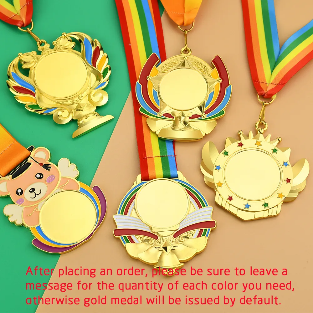 Médailles pour enfants, 30 pièces gagnant médailles d'or avec