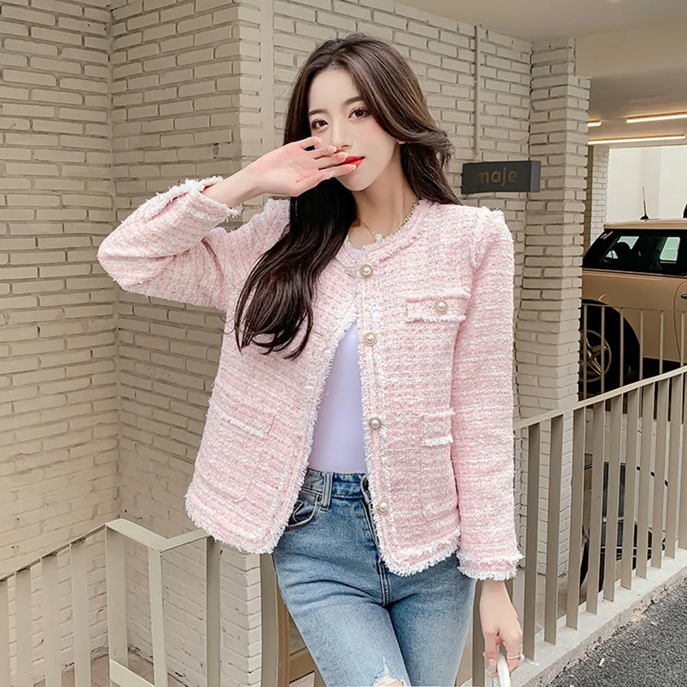 Fubail / Wool-Blend Fancy Tweed Jacket