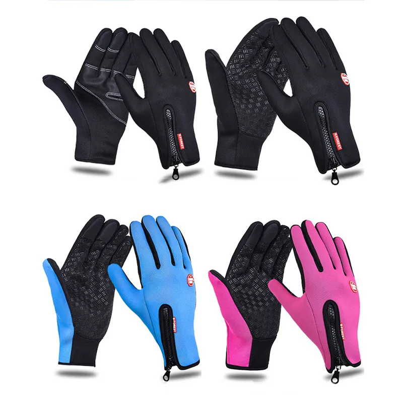 Ski Gloves Unisex Touchscreen Winter Thermal Warm Cycling Bicycle Bike Outdoor Camping Hiking Sports Full Finger 230830