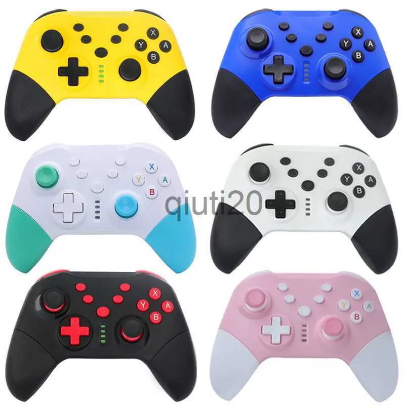 Spelkontroller Joysticks Wireless BT Gamepad Control för Switch Pro Lite PC Android Video Game Controller Accessories Joystick Handle L240116