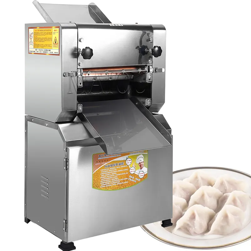 Macchina per la superficie del rotolo verticale automatica commerciale Impastatrice elettrica che pressa la sfogliatrice per pasta 1500w