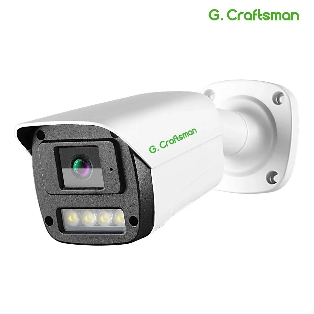 IP -kameror Xmeye Full Color Camera 0 Lens Poe Sony Sensor 5MP IMX335 Säkerhet CCTV H 265 Waterproof Audio Video Surveillance 230830