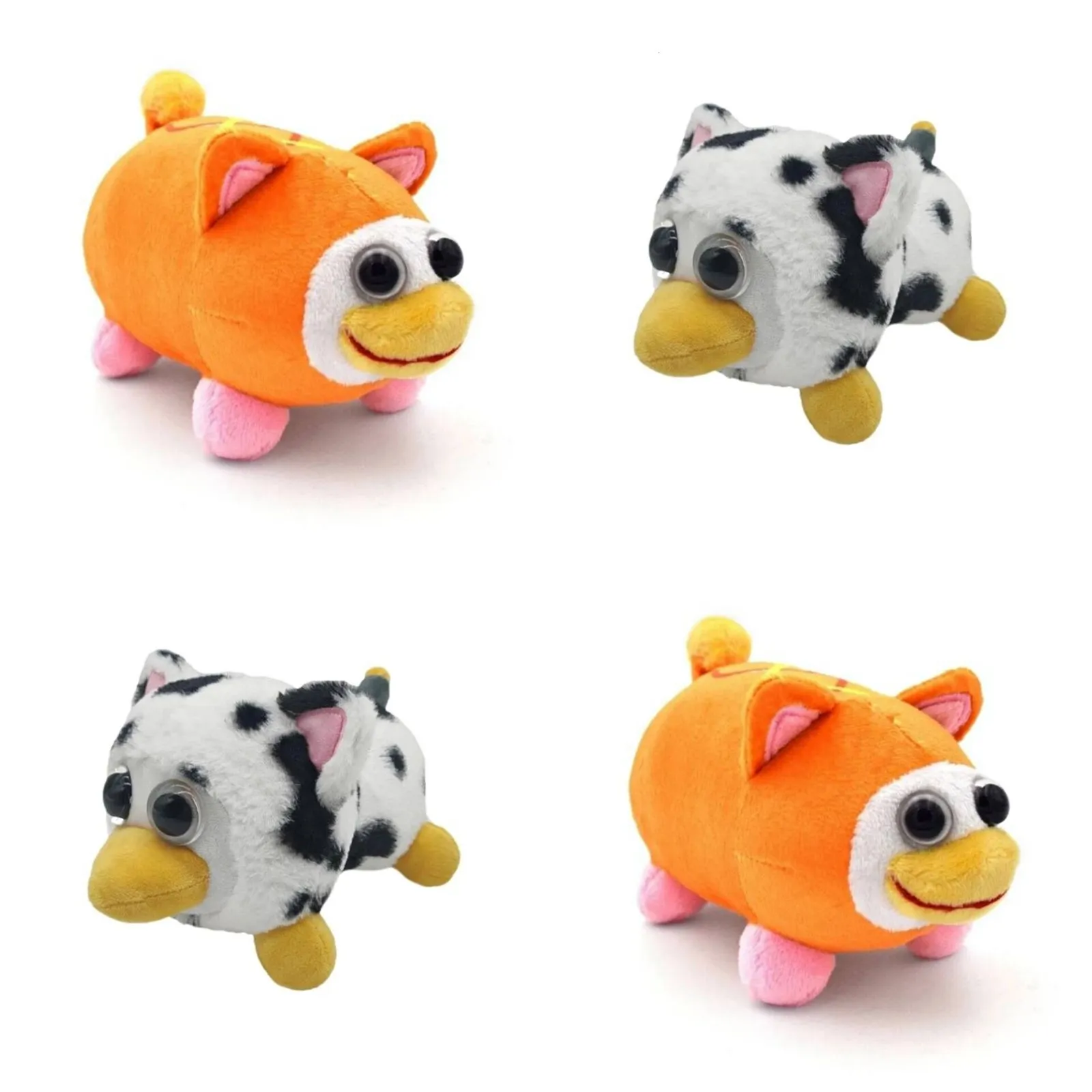 Poupées en peluche Peepy, jouet Animal doux en peluche personnalisé pour enfants, motif de vache pour collections et Fans, cadeau 230829