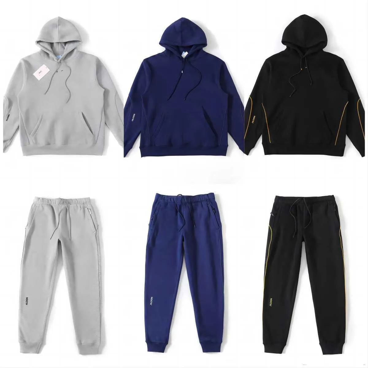 Mens Sports Nocta Tracksuit Designer Hoodie Pants Set Two -Piece Suit Men Woman Hooded tröja Techfleece Trousers Track Suits Bottoms Running Joggers YH