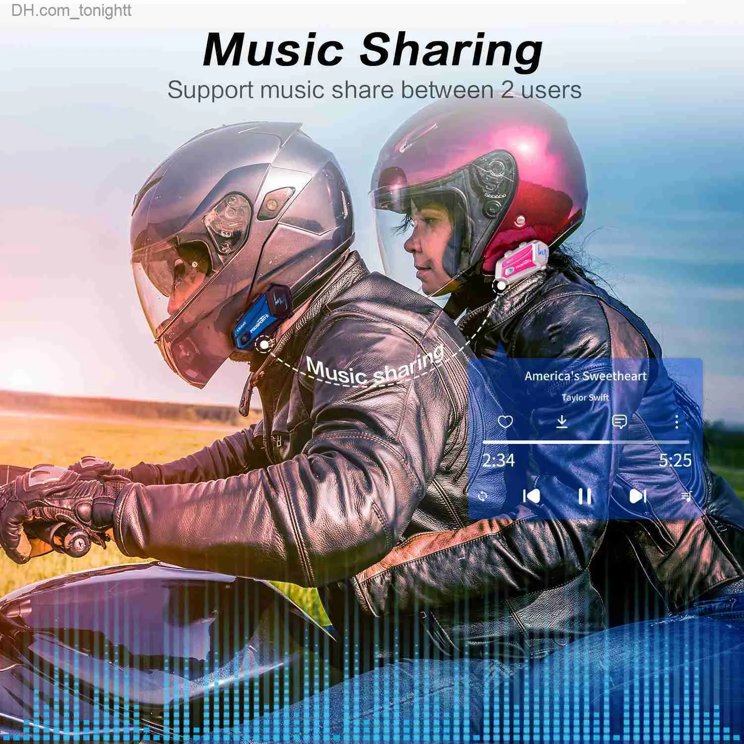 Motorcycle bluetooth music new arrivals