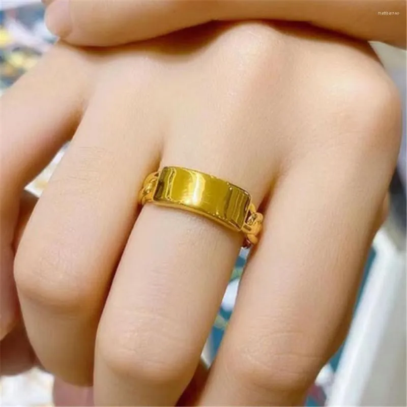 Mirror Chain Bracelet Solid 10K Yellow Gold 7.5