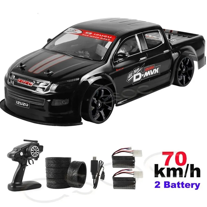 Carro de corrida Drift 2.4G, carro de alta potência 1:10 2.4G RC