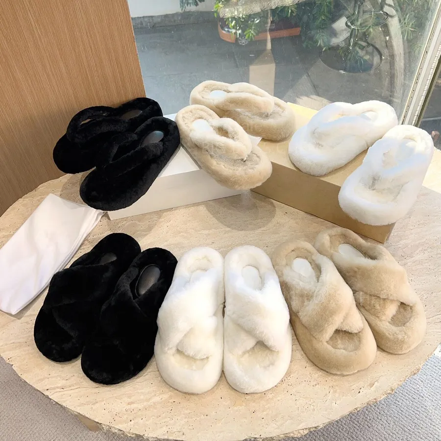 The row fur slides sale