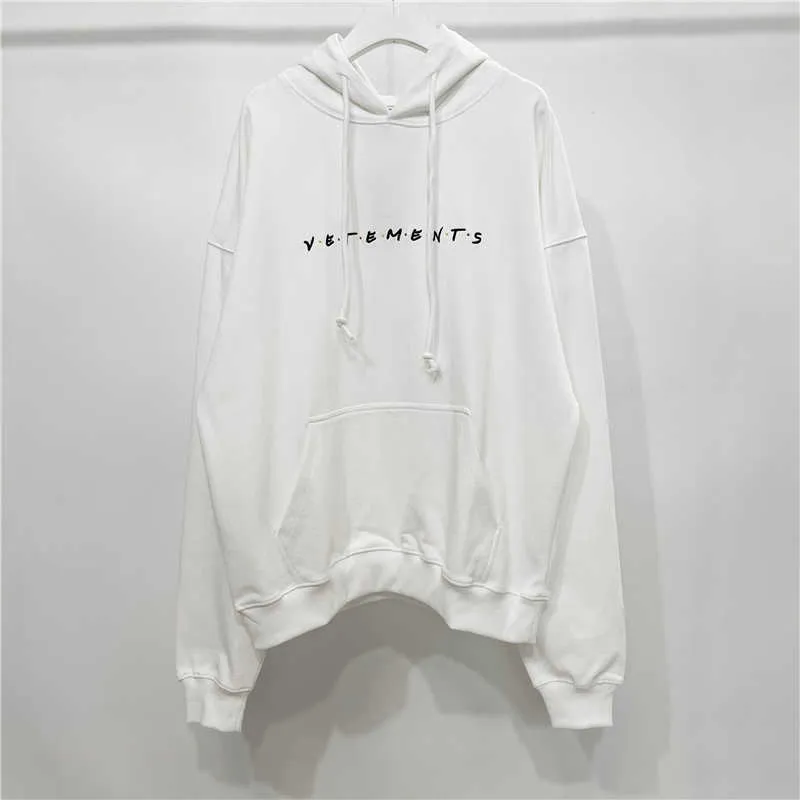 VETEMENTS embroidered-design sweatshirt - Grey